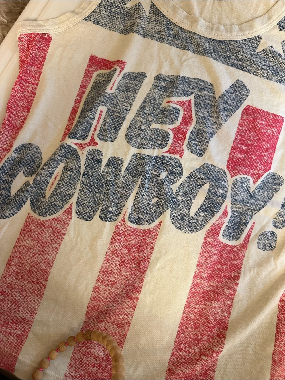 NWOT Hey Cowboy Tank
